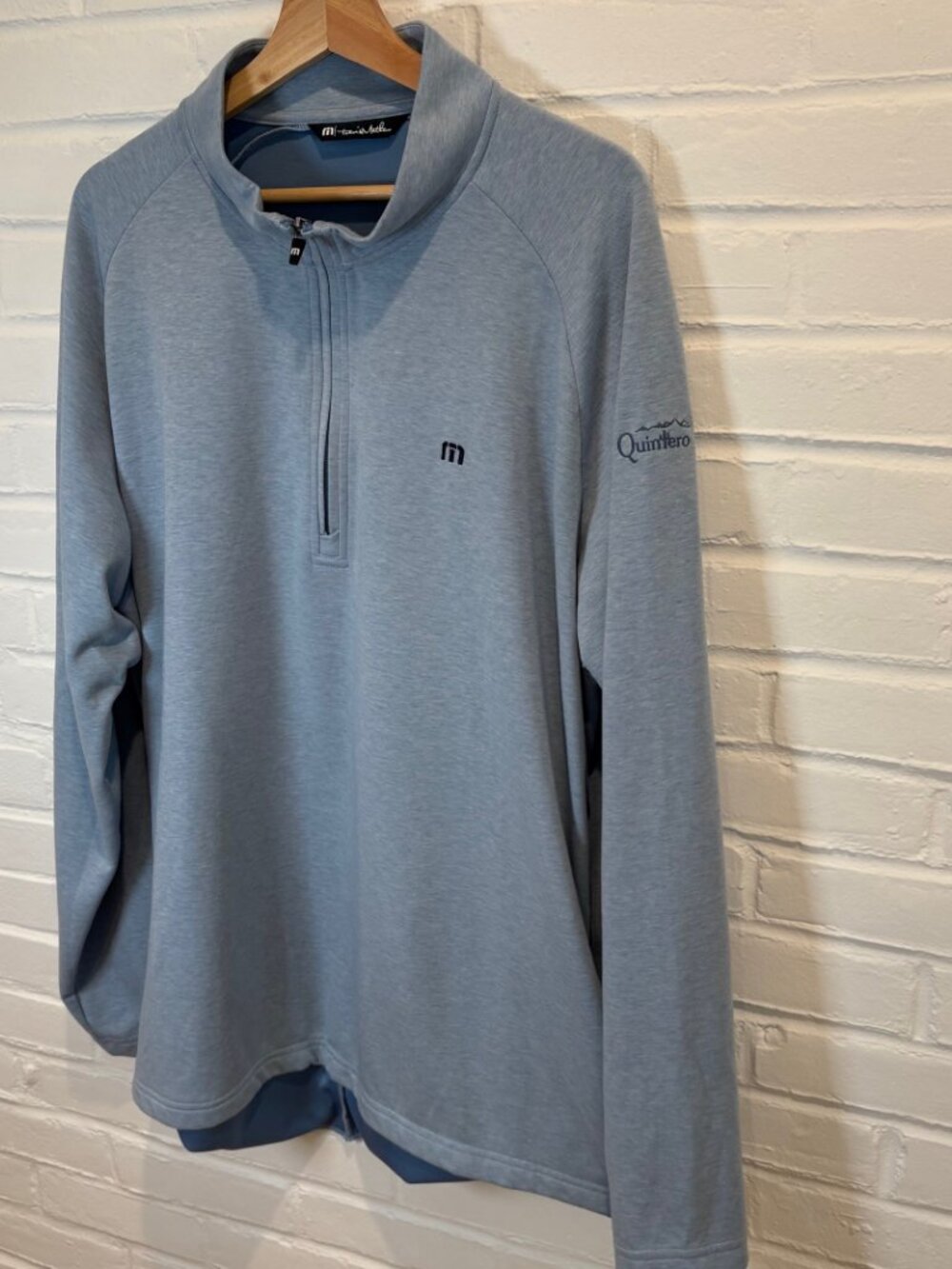 Travis Mathew Upgraded Quarter Zip Quintero Golf Club Men's XXXL 3XL - Picture 2 of 7